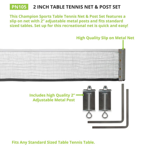 Table Tennis Net & Post