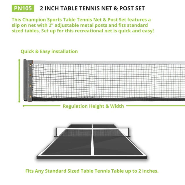 Table Tennis Net & Post