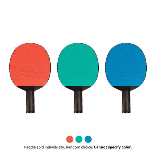 Rubber Face Plastic Table Tennis Paddle