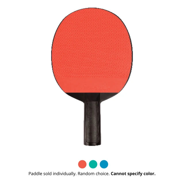 Rubber Face Plastic Table Tennis Paddle