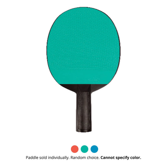 Rubber Face Plastic Table Tennis Paddle