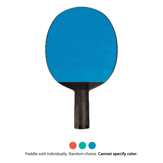 Rubber Face Plastic Table Tennis Paddle