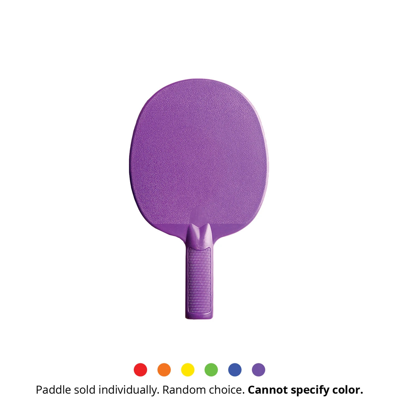 Plastic Table Tennis Paddle