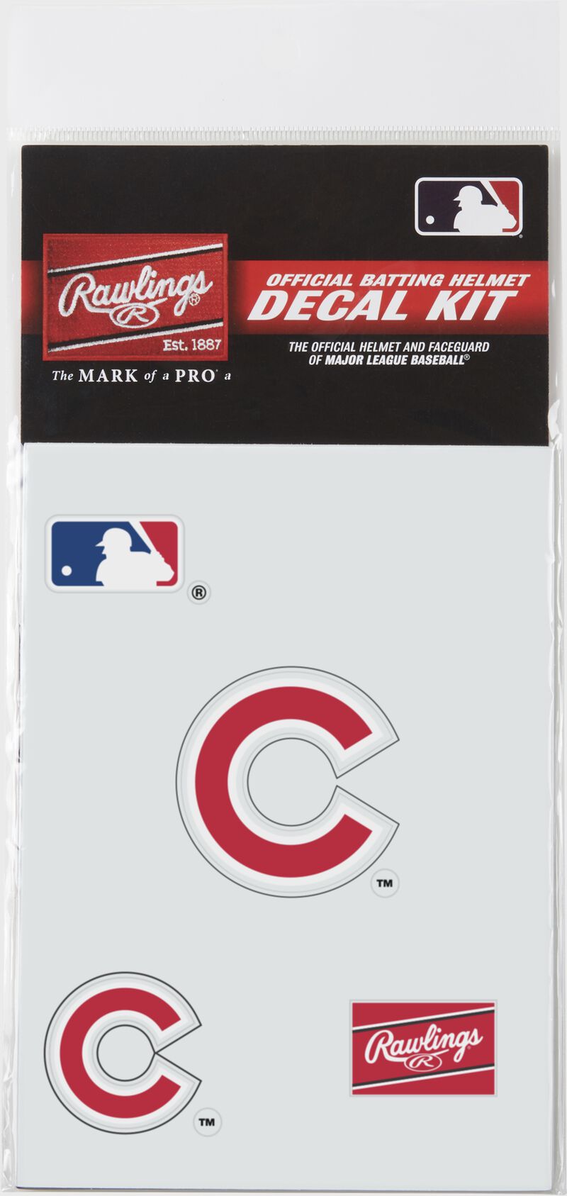 RAWLINGS MLB REPLICA DECAL KITS