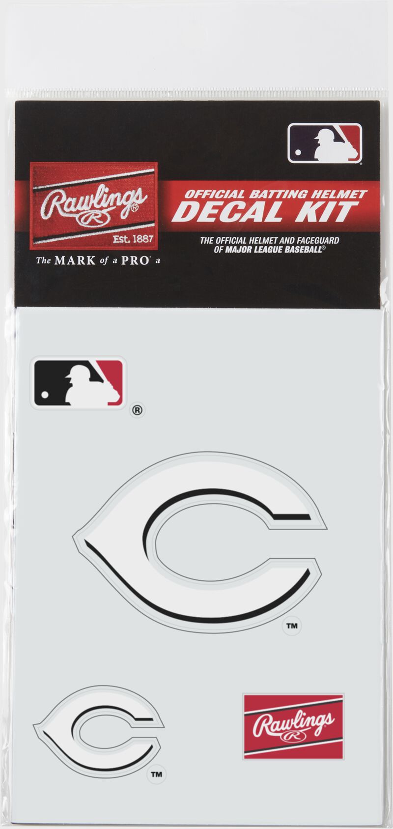 RAWLINGS MLB REPLICA DECAL KITS