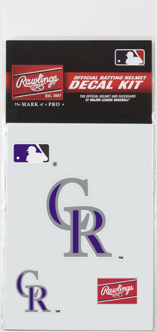 RAWLINGS MLB REPLICA DECAL KITS