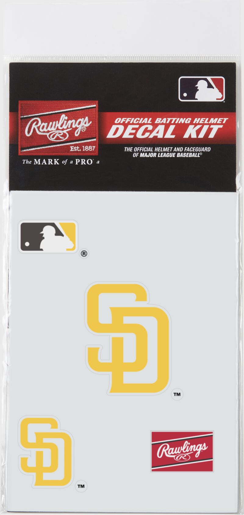RAWLINGS MLB REPLICA DECAL KITS