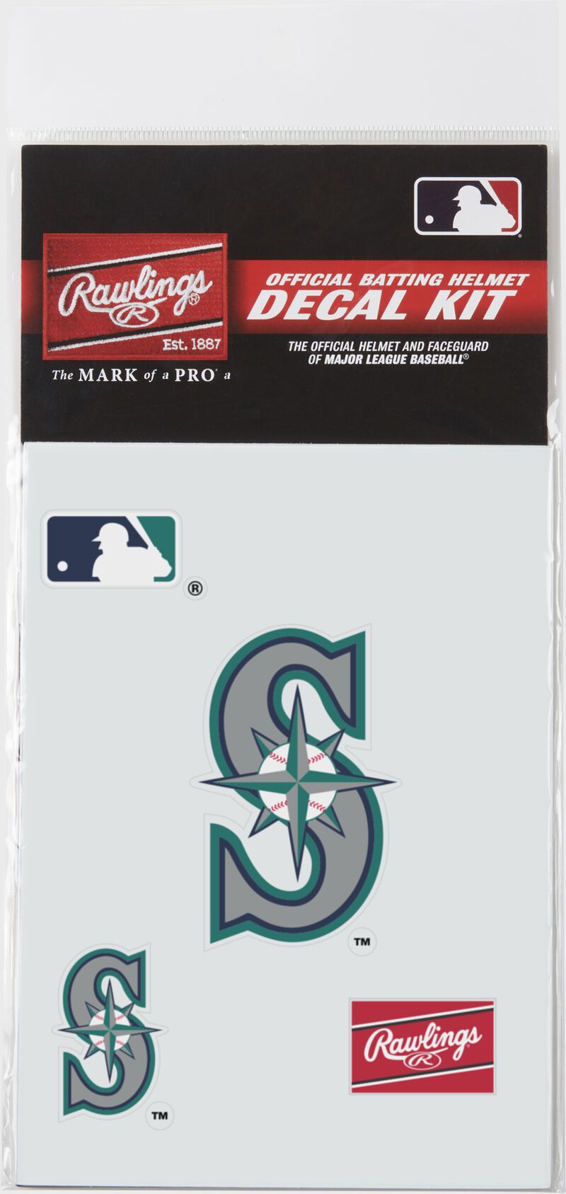 RAWLINGS MLB REPLICA DECAL KITS
