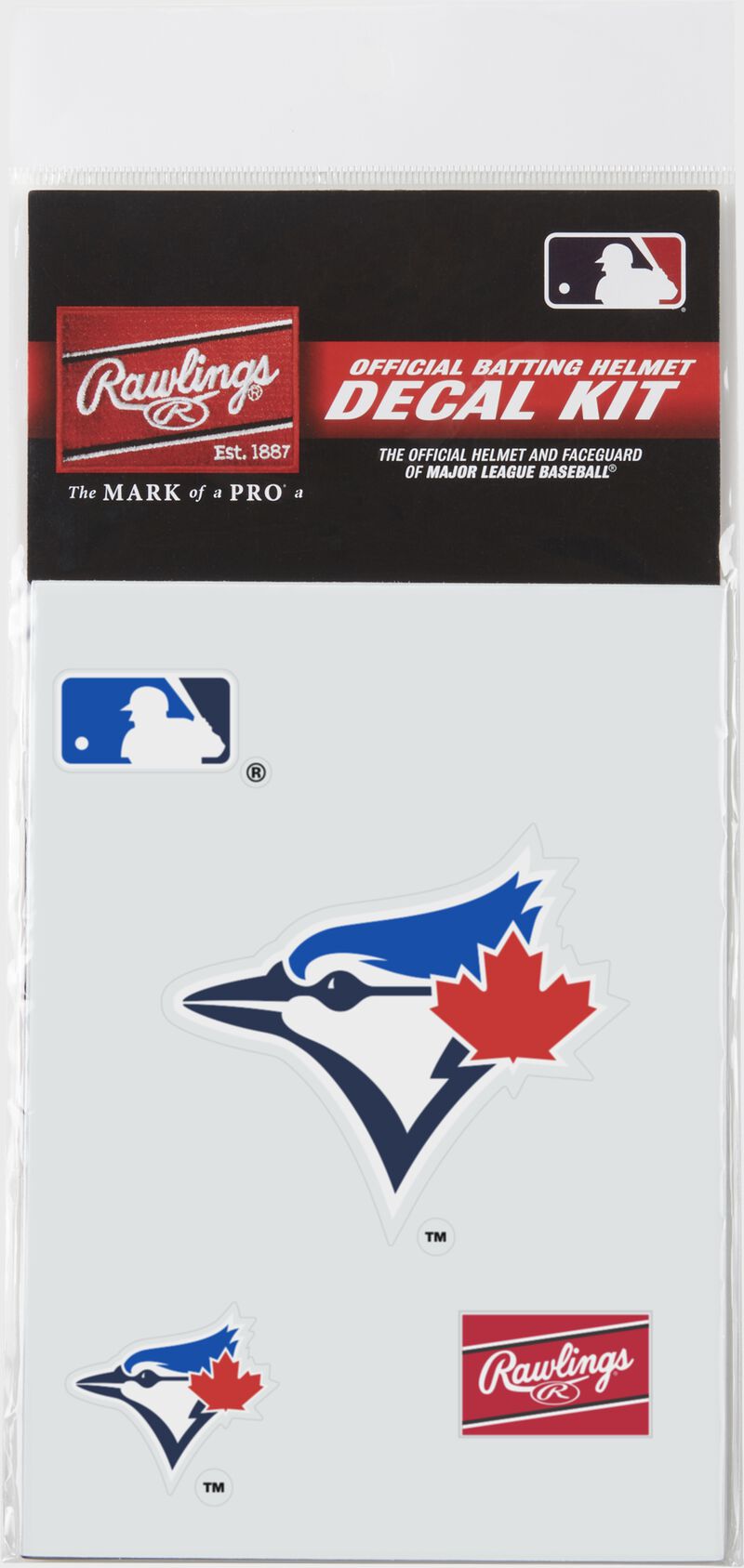 RAWLINGS MLB REPLICA DECAL KITS