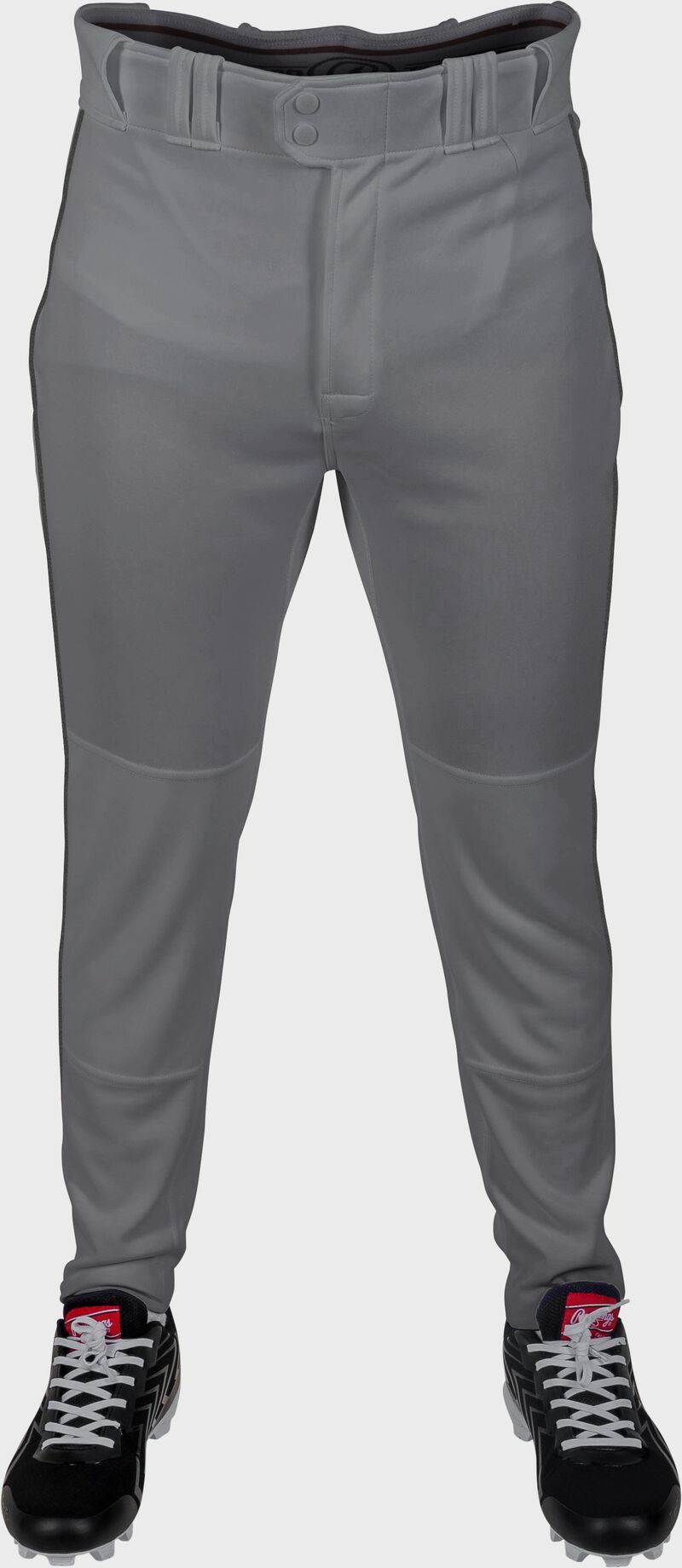 RAWLINGS ADULT PLATED PIPED PRO TAPER FIT PANT