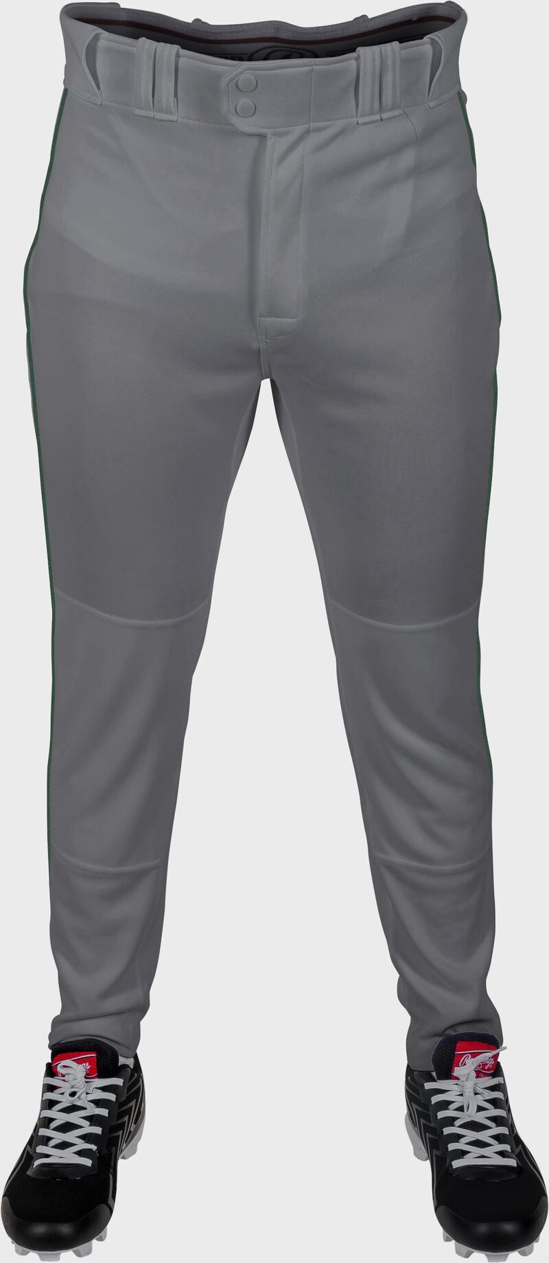 RAWLINGS ADULT PLATED PIPED PRO TAPER FIT PANT