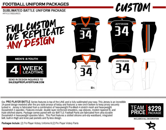 Pro Player Battle Series Custom H&A Package