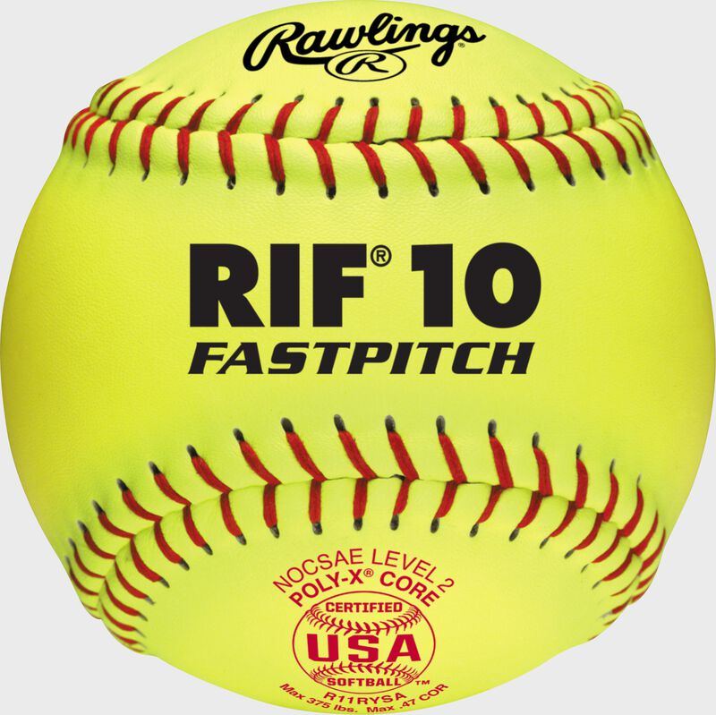 RAWLINGS 11-INCH PRO TAC RIF FASTPITCH SOFTBALLS