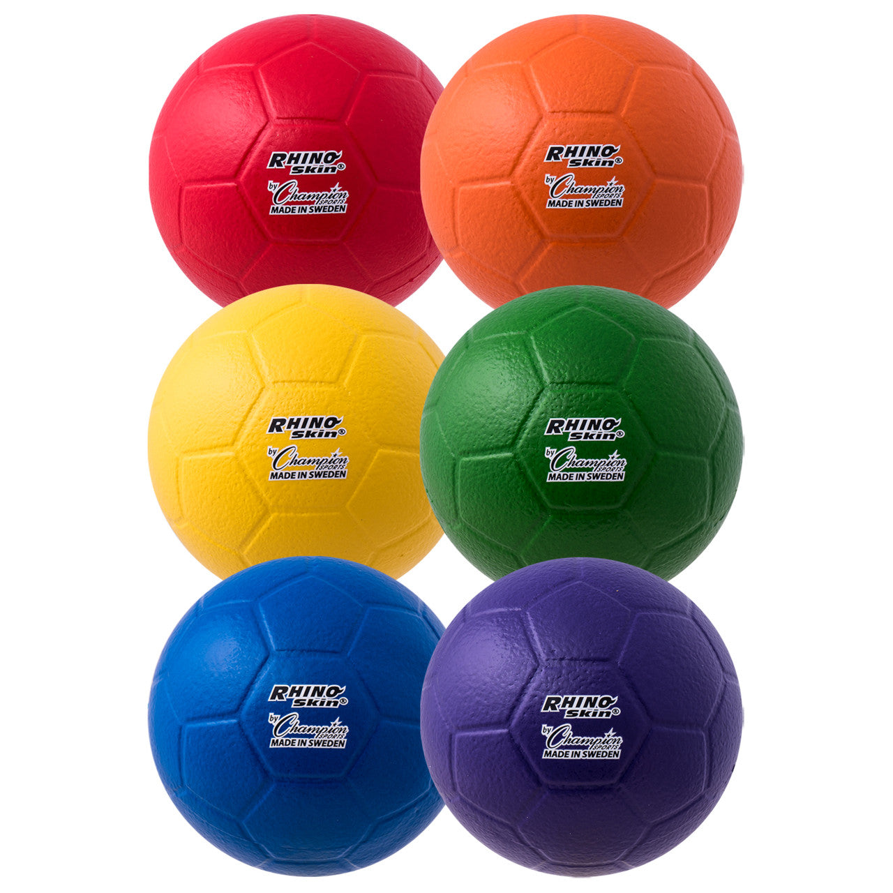 Rhino Skin High Bounce Size 3 Soccer Ball Set
