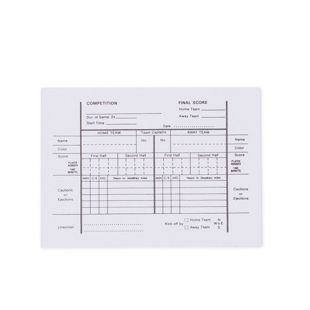 Soccer Referee Pad