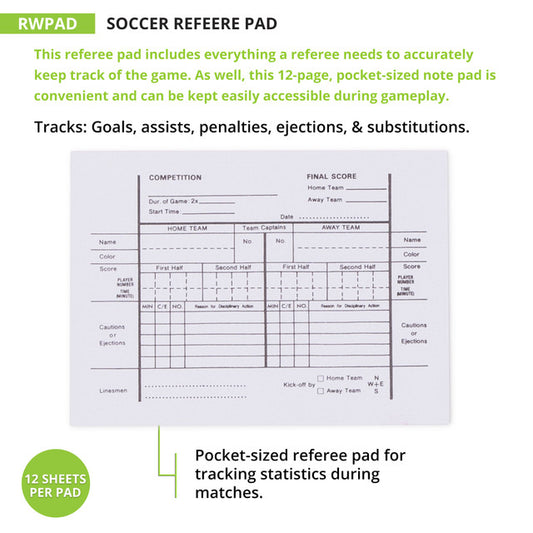 Soccer Referee Pad