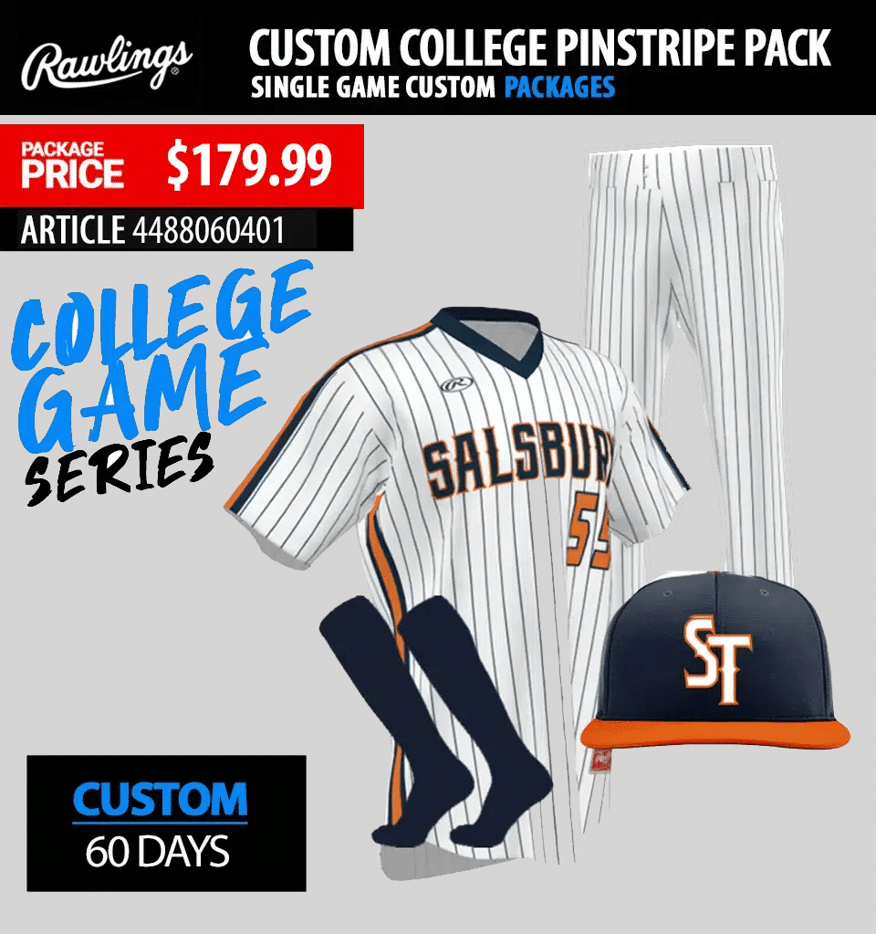 RAWLINGS CUSTOM COLLEGE PINSTRIPE PACKAGE