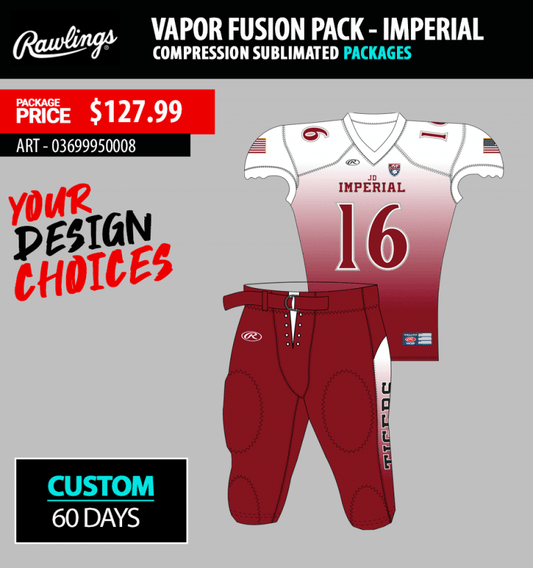 Vapor Fusion Imperial Compression Sublimated Package