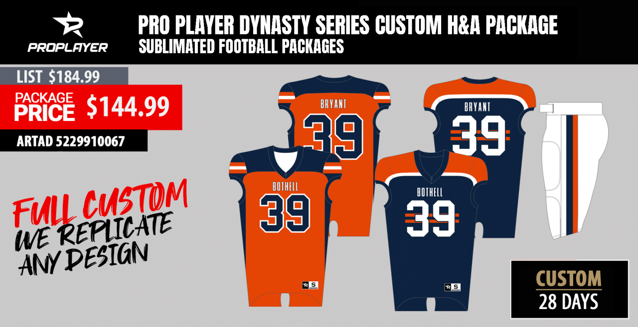 Pro Player Dynasty Series Custom H&A Package