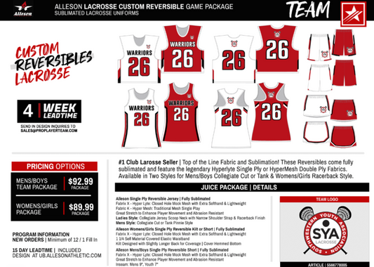 Reversible Collegiate Single Ply