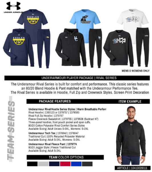 Rival Series Crewneck Package