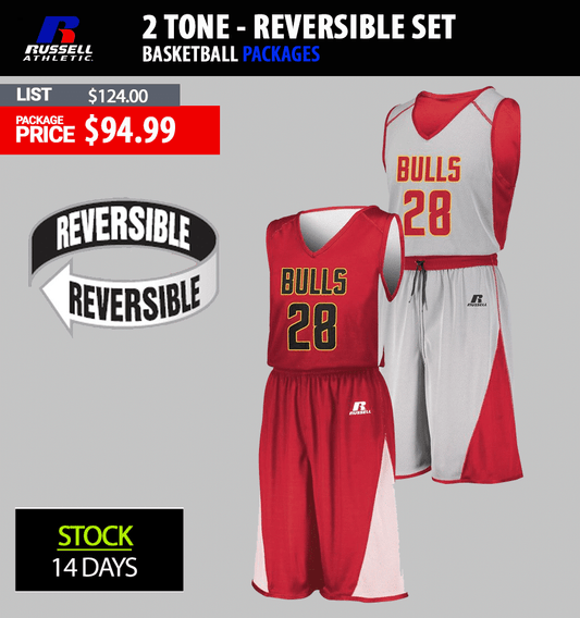 RUSSELL ATHLETIC 2 TONE - REVERSIBLE SET
