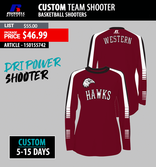 RUSSELL ATHLETIC CUSTOM TEAM SHOOTER