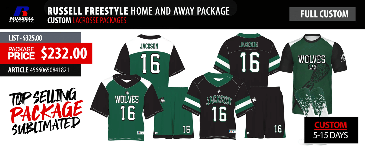 Russell Freestyle Home and Away Package