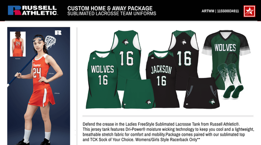 RUSSELL ATHLETIC FREESTYLE HOME & AWAY PACKAGE
