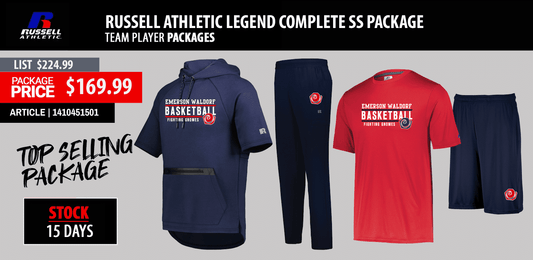 RUSSELL ATHLETIC LEGEND SS COMPLETE PACKAGE