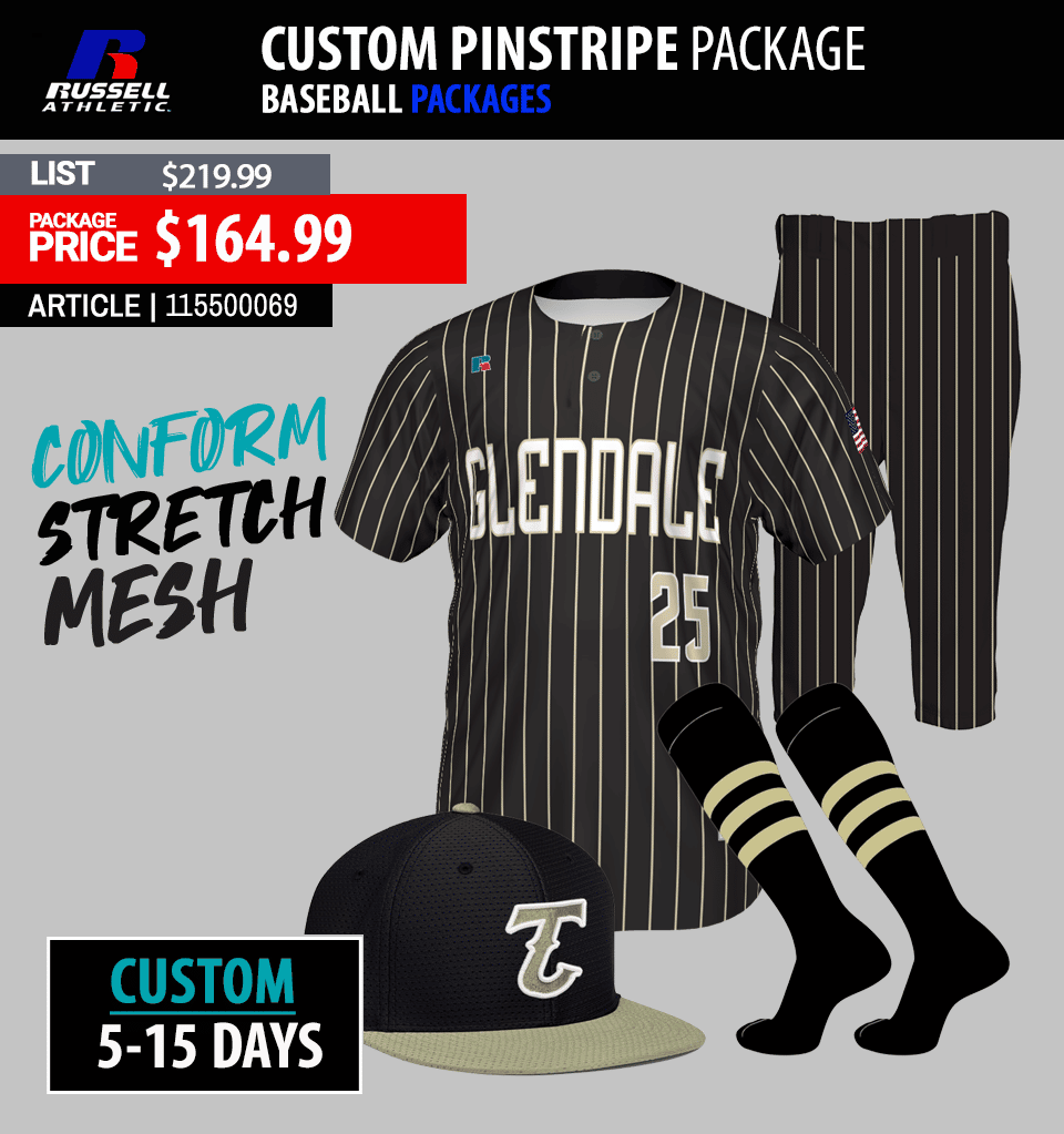 RUSSELL ATHLETIC CUSTOM PINSTRIPE PACKAGE