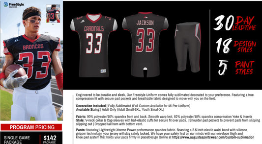 Russell Freestyle Custom Set