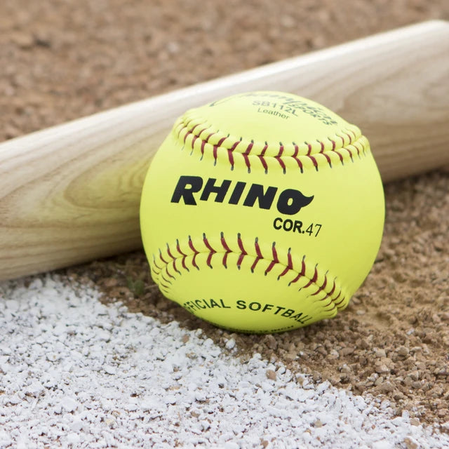 12" Leather Cork Core Softball