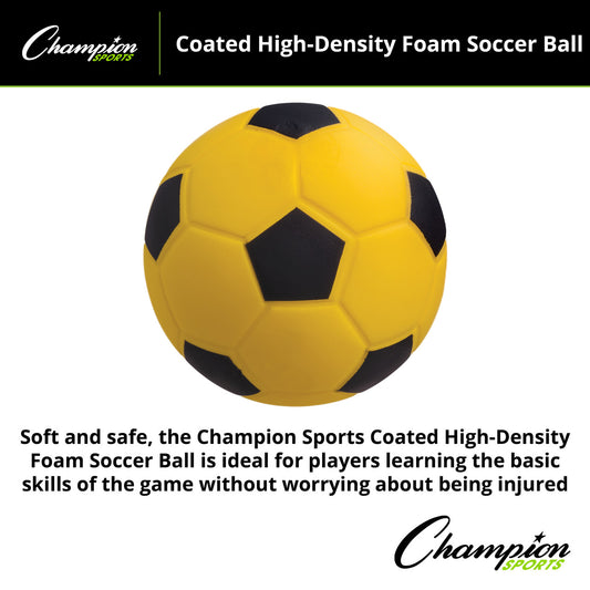 Coated High Density Foam Soccer Ball