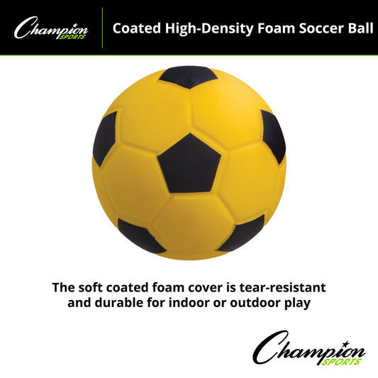 Coated High Density Foam Soccer Ball