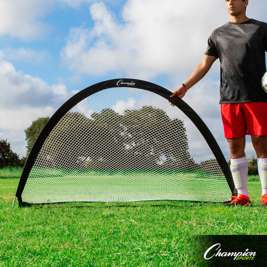 Pop Up Half Moon Goal 2.5' x 1.5'