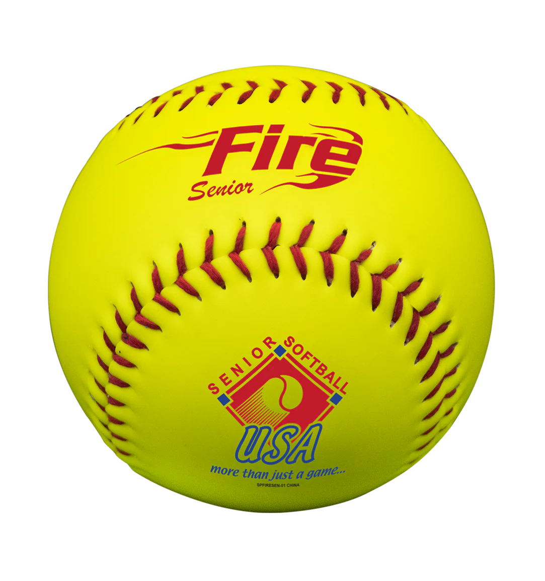 Fire Senior Slowpitch Softballs - 1 Dozen