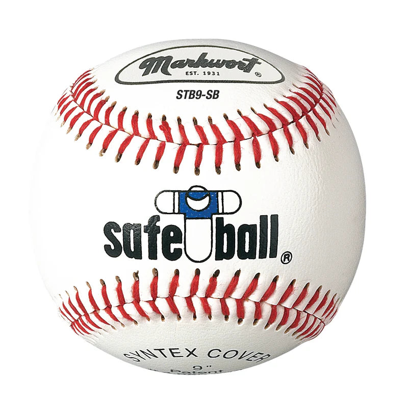 Markwort 9 Safe‑T‑Ball Baseball – 3.5oz – White – Dozen