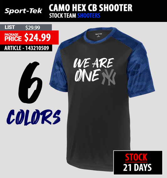 SPORT-TEK CAMO HEX CB SHOOTER