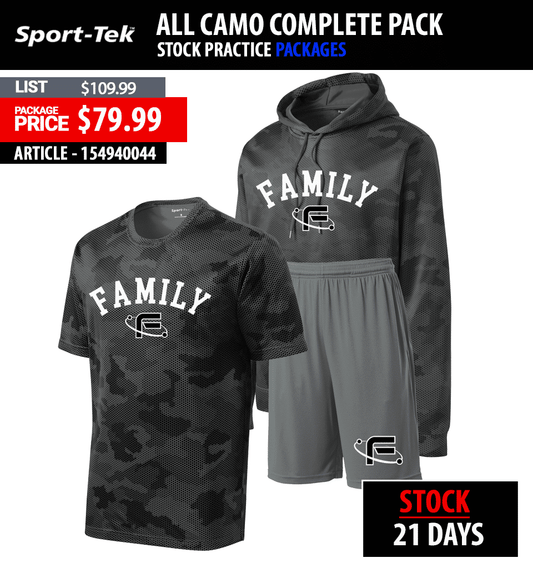 Sport-Tek All Camo Complete Package