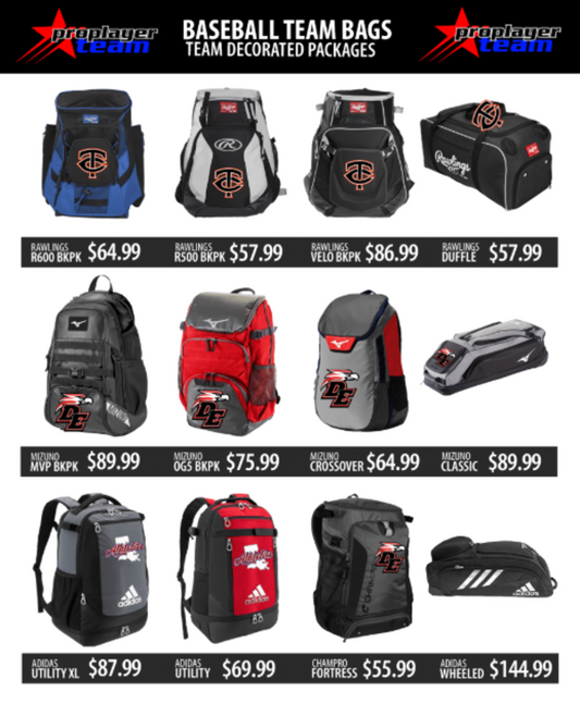 Swat Sports Custom Bags