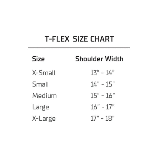 T-FLEX YOUTH SHOULDER PADS