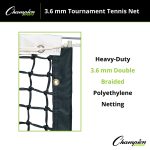 TOURNAMENT TENNIS NET