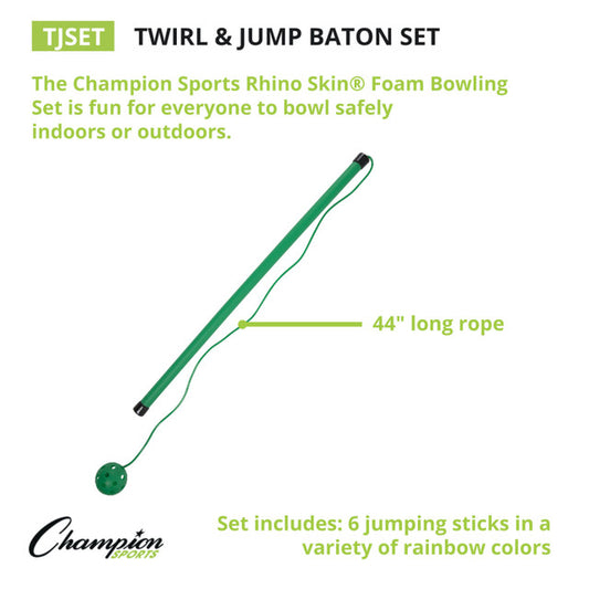 TWIRL AND JUMP BATON SET