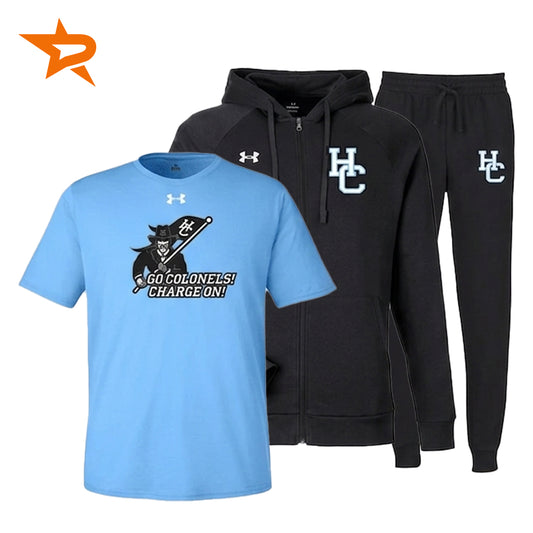 UNDER ARMOUR RIVAL SERIES FULL ZIP PACKAGE