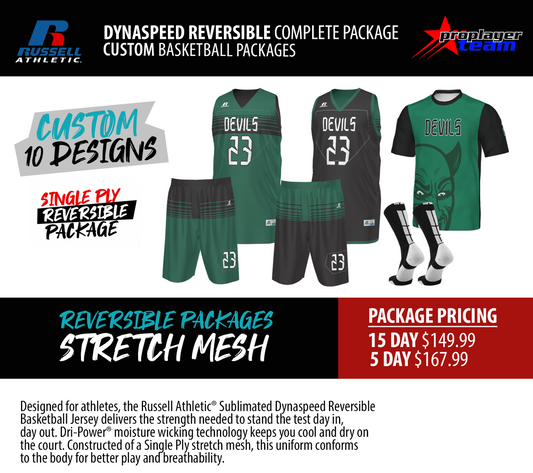 RUSSELL DYNASPEED REVERSIBLE PACKAGE