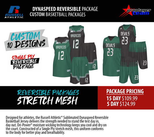 RUSSELL ATHLETIC DYNASPEED REVERSIBLE PACKAGE SET