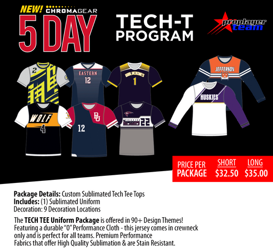 CHROMAGEAR SUBLIMATED SHORT SLEEVE CUSTOM SHOOTERS