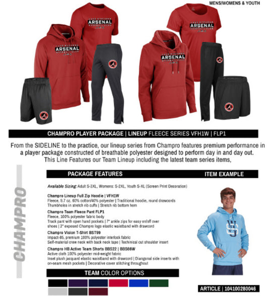 Victory Fleece Package