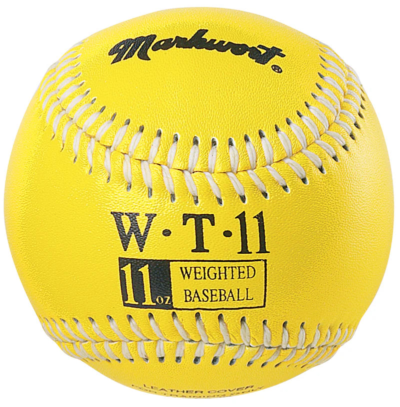 Markwort Weighted Leather Baseballs - 2oz - 12oz